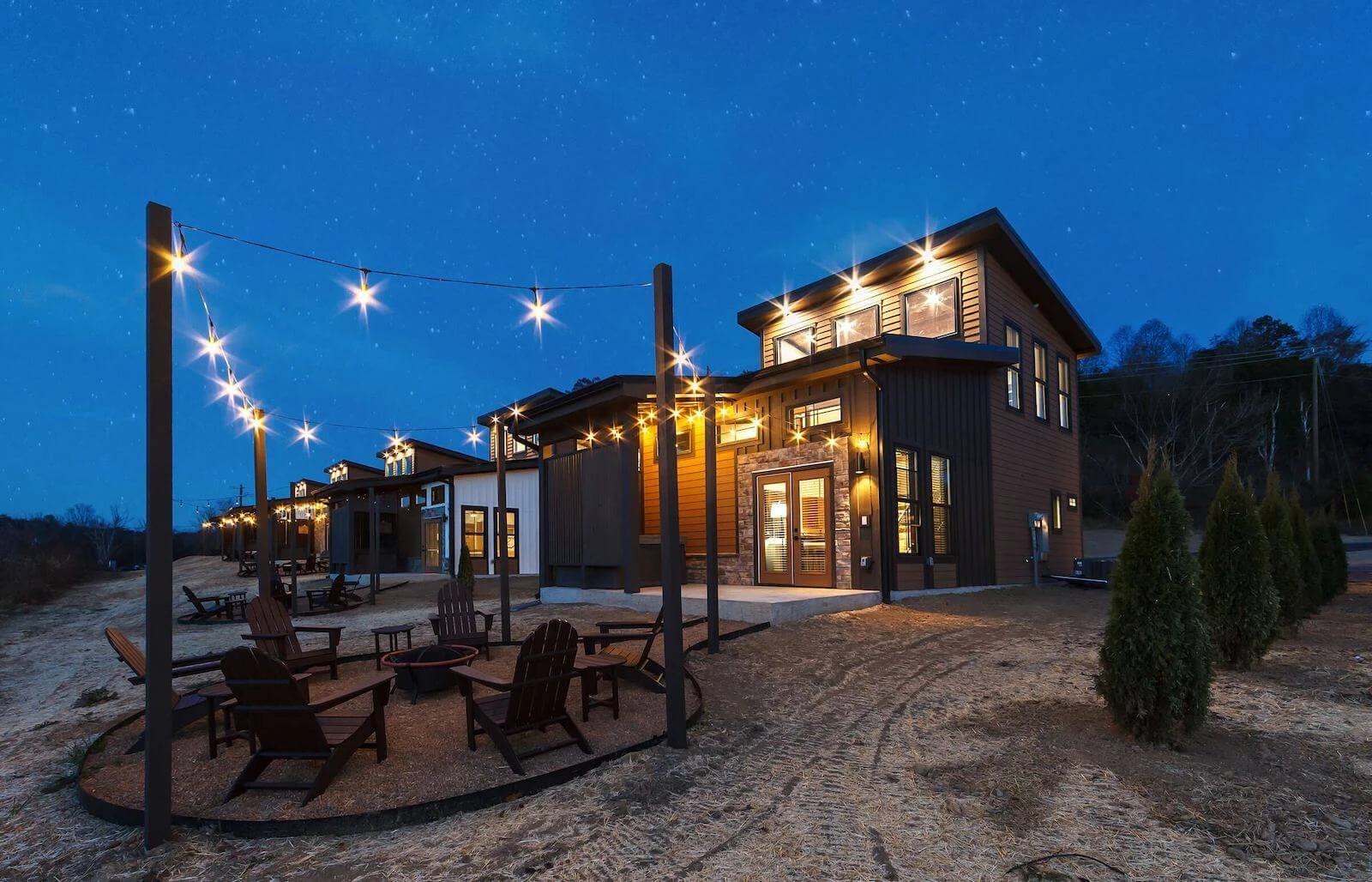 exterior of Smoky Mountain cabin
